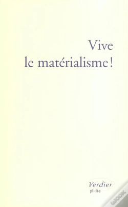Capa do artigo Vive Le Matérialisme !