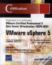 Capa do artigo Vmware Vsphere 5 - Preparation A La Certification Vmware Certified Professional 5 - Data Center Virt