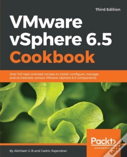 Capa do artigo Vmware Vsphere 6.5 Cookbook.