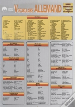Capa do artigo Vocabulaire Allemand