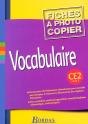 Vocabulaire ; Ce2 ; Fichier Photocopiable; 8 - Preview