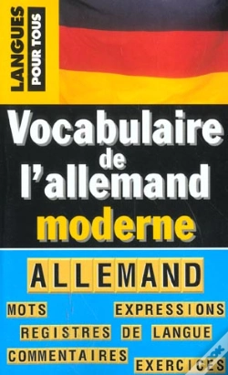 Capa do artigo Vocabulaire De L'Allemand Moderne
