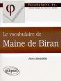 Vocabulaire De Maine De Biran (Le) - Preview