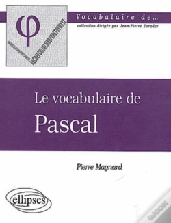 Capa do artigo Vocabulaire De Pascal (Le)