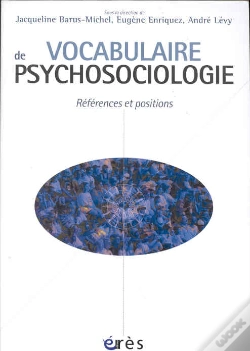 Capa do artigo Vocabulaire De Psychosociologie ; References Et Positions