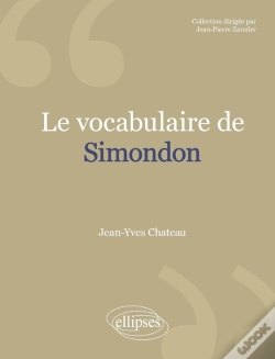 Capa do artigo Vocabulaire De Simondon (Le)