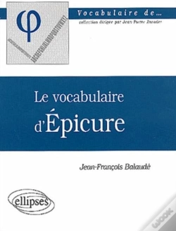 Capa do artigo Vocabulaire D'Épicure (Le)