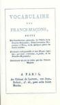 Vocabulaire Des Francs-Macons - Preview