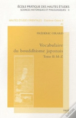 Capa do artigo Vocabulaire Du Bouddhisme Japonais