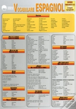 Capa do artigo Vocabulaire Espagnol