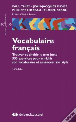 Capa do artigo Vocabulaire Français : Trouver Et Choisir Le Mot Juste
