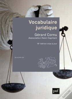 Capa do artigo Vocabulaire Juridique (16e Édition)