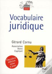 Vocabulaire Juridique( 9ed)