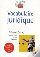 Vocabulaire Juridique( 9ed)