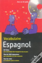 Capa do artigo Vocabulaire Langues ; Espagnol