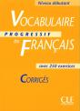 Vocabulaire Progressif Du Francais ; Niveau Debutant ; Corriges - Preview