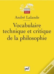 Capa do artigo Vocabulaire Technique Et Critique De La Philosophie (2e Édition)