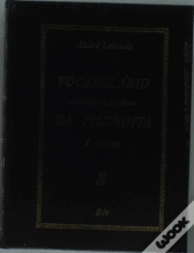 Capa do artigo Vocabulário da Filosofia I