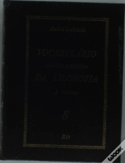 Capa do artigo Vocabulário da Filosofia I