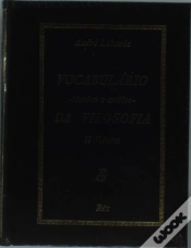 Capa do artigo Vocabulário da Filosofia vol II