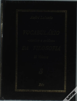 Capa do artigo Vocabulário da Filosofia vol II