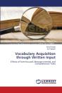 Vocabulary Acquisition Through Written Input - Preview