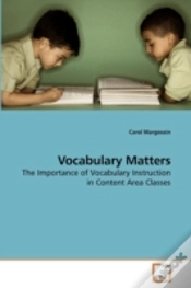 Capa do artigo Vocabulary Matters
