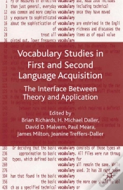 Capa do artigo Vocabulary Studies In First And Second Language Acquisition