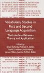 Vocabulary Studies In First And Second Language Acquisition - Preview