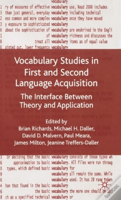 Capa do artigo Vocabulary Studies In First And Second Language Acquisition