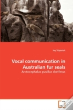 Capa do artigo Vocal Communication In Australian Fur Se