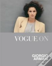 Capa do artigo Vogue On Giorgio Armani