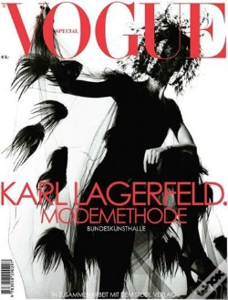 Capa do artigo Vogue Special Karl Lagerfeld. Modemethode /Allemand