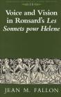 Voice And Vision In Ronsard'S Les Sonnets Pour Helene - Preview
