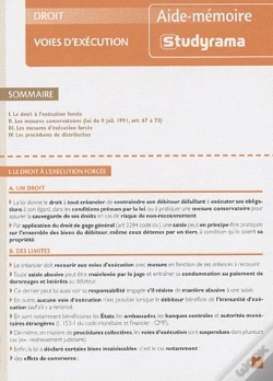 Capa do artigo Voies D'Exécution