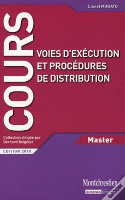 Capa do artigo Voies D'Exécution Et Procédures De Distribution (Édition 2010)