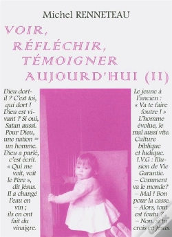Capa do artigo Voir, Reflechir, Temoigner Aujourd Hui. Volume 2
