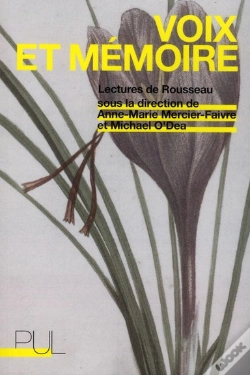 Capa do artigo Voix Et Memoire, Lectures De Rousseau