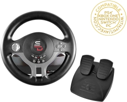Capa do artigo Volante SuperDrive Driving Wheel SV200 PS4 & Xbox One & PC & Nintendo Switch