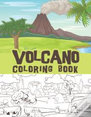 Volcano Coloring Book