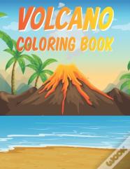 Volcano Coloring Book