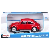 Capa do artigo Volkswagen Beetle vermelho 1/24