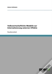 Volkswirtschaftliche Modelle Zur Internalisierung Externer Effekte