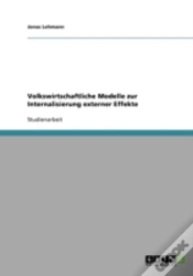 Capa do artigo Volkswirtschaftliche Modelle Zur Internalisierung Externer Effekte