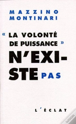 Capa do artigo Volonte De Puissance N'Existe Pas
