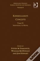 Volume 15, Tome Iv: Kierkegaard'S Concepts