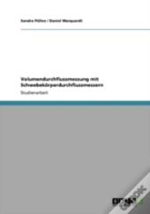 Volumendurchflussmessung Mit Schwebekorperdurchflussmessern