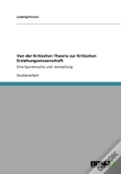 Capa do artigo Von Der Kritischen Theorie Zur Kritischen Erziehungswissenschaft