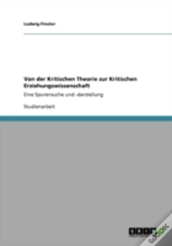 Capa do artigo Von Der Kritischen Theorie Zur Kritischen Erziehungswissenschaft