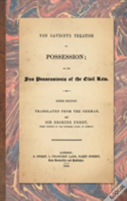 Capa do artigo Von Savigny'S Treatise On Possession